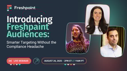 Freshpaint Audiences Live webinar