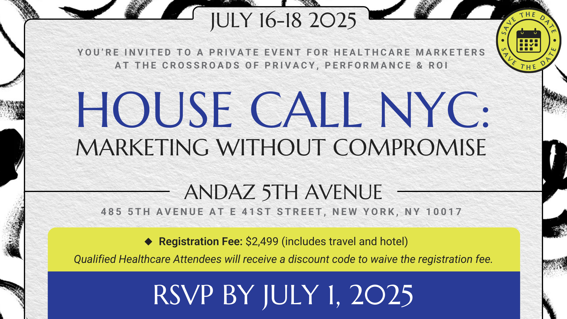 NYC House Call Save the Date - Wide (2)